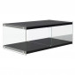 Meuble TV Design "Elementary" 120cm Noir Brillant|Meuble TV|Paris Prix