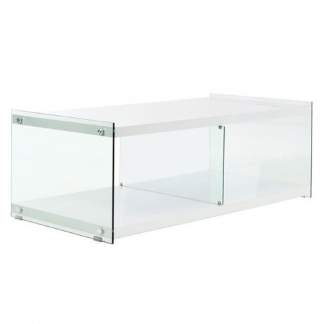 Meuble TV Design "Elementary" 120cm Blanc|Meuble TV|Paris Prix