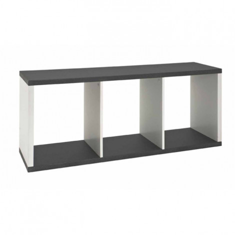 Meuble TV Design "Granit" 117cm Blanc|Meuble TV|Paris Prix
