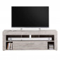 Meuble TV 1 Tiroir Design "Biotin" 150cm Chêne Sable|Meuble TV|Paris Prix