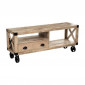 Meuble TV 1 Tiroir en Bois "Silas" 140cm Beige|Meuble TV|Paris Prix