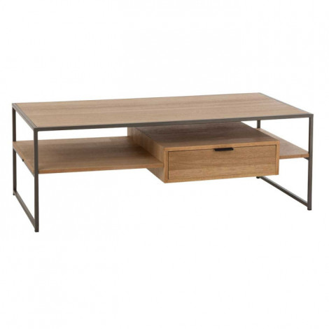 Meuble TV 1 Tiroir "Giuseppe" 120cm Naturel|Meuble TV|Paris Prix