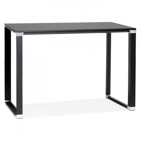 Bureau Design "Zaho" 140cm Noir|Bureau|Paris Prix