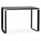 Bureau Design "Zaho" 140cm Noir|Bureau|Paris Prix