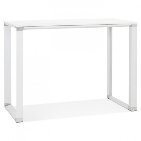 Bureau Design "Zaho" 140cm Blanc|Bureau|Paris Prix