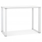 Bureau Design "Zaho" 140cm Blanc|Bureau|Paris Prix