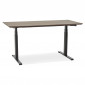 Bureau Électronique Ergonomique "Kio" 150cm Noyer|Bureau|Paris Prix