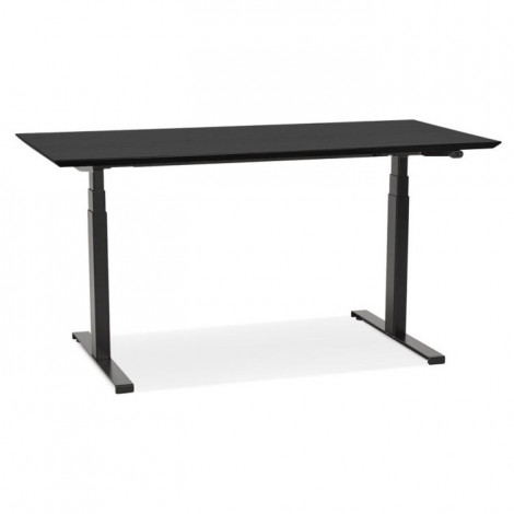 Bureau Électronique Ergonomique "Kio" 150cm Noir|Bureau|Paris Prix