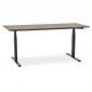 Bureau Électronique Ergonomique "Kio" 180cm Noyer|Bureau|Paris Prix