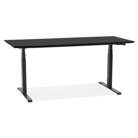 Bureau Électronique Ergonomique "Kio" 180cm Noir|Bureau|Paris Prix