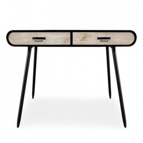 Bureau en Bois "Ricardo" 100cm Naturel|Bureau|Paris Prix