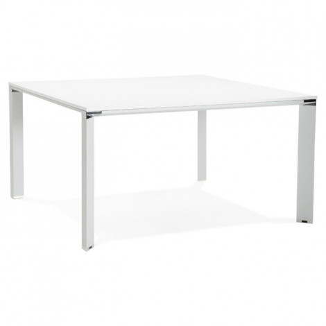 Bureau Design "Hide" 140cm Blanc|Bureau|Paris Prix