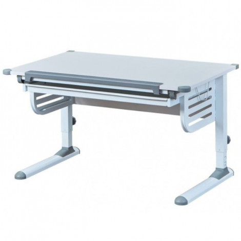 Bureau Inclinable 1 Tiroir "Ulrik" 110cm Blanc|Bureau|Paris Prix