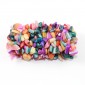 Bracelet en nacre multicolore