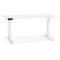 Bureau Design Réglable "Électrique" 160cm Blanc|Bureau|Paris Prix