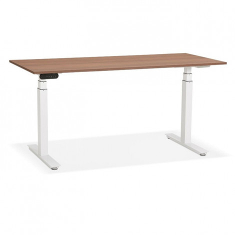 Bureau Design Réglable "Électrique" 160cm Noyer|Bureau|Paris Prix