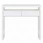 Bureau Extensible 1 Tiroir "Azort" 100cm Blanc|Bureau|Paris Prix