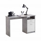 Bureau Design 1 Porte & 1 Tiroir "Sonka" 123cm Gris|Bureau|Paris Prix