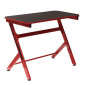 Bureau Design "Gamer Unit" 100cm Noir & Rouge|Bureau|Paris Prix