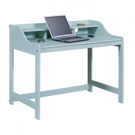 Bureau Design en Bois "Lowell" 110cm Vert Sauge|Bureau|Paris Prix