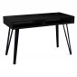 Bureau Design 2 Niches "French" 120cm Noir|Bureau|Paris Prix