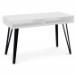 Bureau Design 2 Niches "French" 120cm Blanc|Bureau|Paris Prix