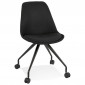 Chaise de Bureau Design "Holvina" 92cm Noir|Chaises et Fauteuils|Paris Prix
