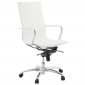 Fauteuil de Bureau "Lazio" 113cm Blanc|Chaises et Fauteuils|Paris Prix