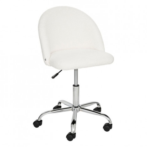 Chaise de Bureau Design "Geos" 89cm Blanc|Chaises et Fauteuils|Paris Prix