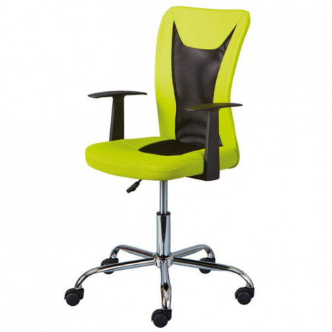 Fauteuil de Bureau "Gaspard" 89-99cm Vert & Noir|Chaises et Fauteuils|Paris Prix