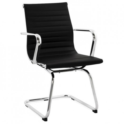 Fauteuil de Bureau "Oméga" 90cm Noir|Chaises et Fauteuils|Paris Prix