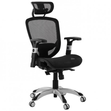 Fauteuil de Bureau "Foxy" 127cm Noir|Chaises et Fauteuils|Paris Prix