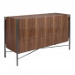 Commode 3 Tiroirs Design "Margery" 140cm Marron|Commode|Paris Prix