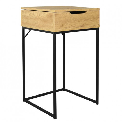 Coiffeuse Design & Miroir "Abbot" 77cm Naturel|Commode|Paris Prix