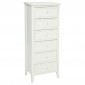 Chiffonnier 6 Tiroirs "Charme" 113cm Blanc|Commode|Paris Prix