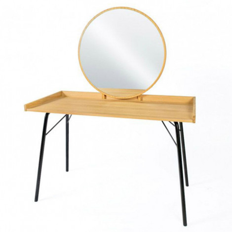 Coiffeuse Design en Bois "Rayburn" 115cm Naturel|Commode|Paris Prix