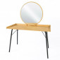 Coiffeuse Design en Bois "Rayburn" 115cm Naturel|Commode|Paris Prix