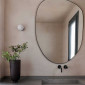 Applique étanche pour salle de bain ronde noire|Appliques murales|Lampe Avenue