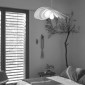Suspension blanche Selenitis D56cm de Market Set|Suspensions|Lampe Avenue Suspension blanche Selenitis D56cm de Market Set|Suspensions|Lampe Avenue