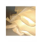Suspension en papier nuage de fleurs blanches KL119|Suspensions|Kiki Lighting