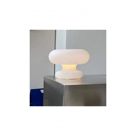 Lampe de table champignon blanche Bauhaus Design KL16|Lampes à poser|Kiki Lighting