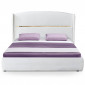 Lit Coffre avec Sommier "Adiby" 160x200cm Blanc|Lit Adulte|Paris Prix