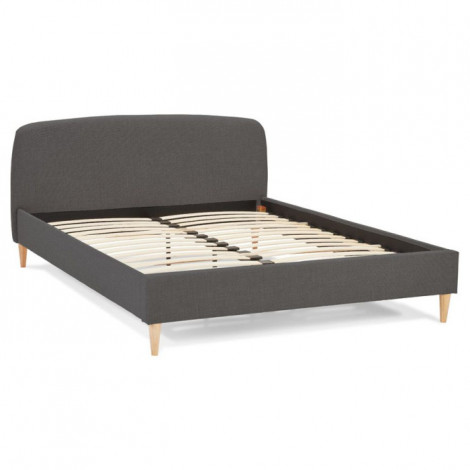 Lit Adulte Design "Dalinda" 160x200cm Noir|Lit Adulte|Paris Prix