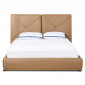 Lit & Sommier Relevable "Maddy" 160x200cm Marron|Lit Adulte|Paris Prix