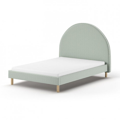 Lit Adulte Bouclé "Moon" 140x200cm Vert|Lit Adulte|Paris Prix