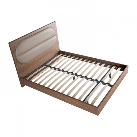 Lit Adulte Avec Sommier "Barney" 150x200cm Naturel|Lit Adulte|Paris Prix
