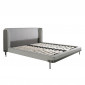 Lit Adulte Avec Sommier "Roderick" 180x200cm Gris|Lit Adulte|Paris Prix