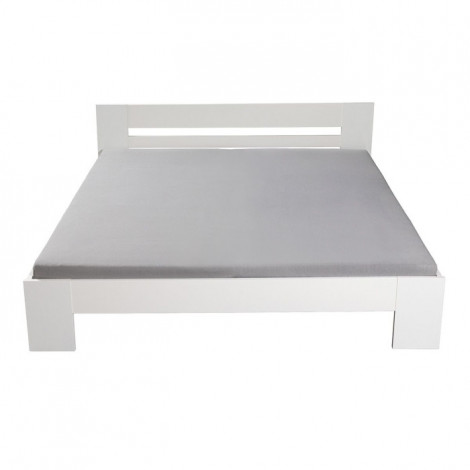Lit Adulte "Grover" 180x200cm Blanc|Lit Adulte|Paris Prix