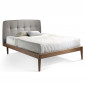 Lit Adulte Design "Capucine" 150x200cm Naturel|Lit Adulte|Paris Prix