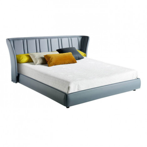 Lit Adulte Design "Purga" 180x200cm Gris|Lit Adulte|Paris Prix